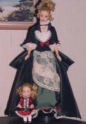 Victorian Barbie Mabel mit Shelly Leah